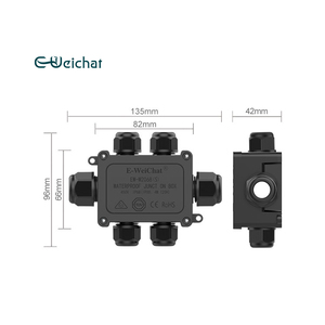 EW-M2068S-6T <span class=keywords><strong>6</strong></span>-коннектор, распределительная коробка 450 В, Электрический светодиодный прожектор, водонепроницаемая распределительная коробка, корпус Ip68 Electrica - Product Image 5