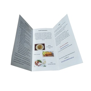 定制图书目录手册多折叠传单卡片标签标签迷你小册子印刷 - Product Image 6
