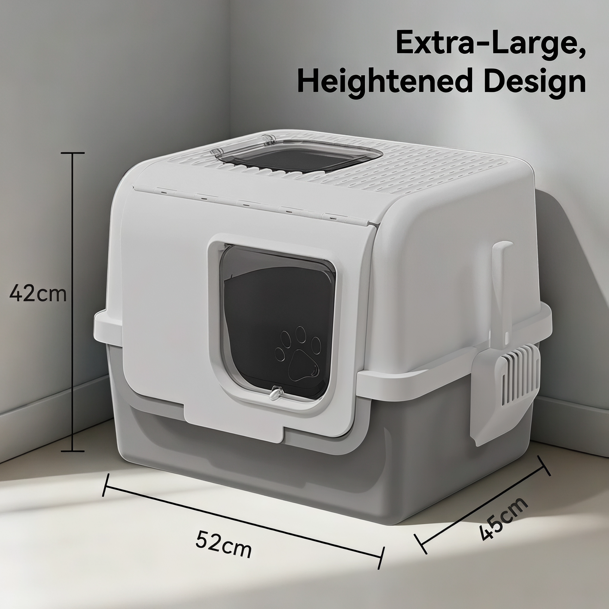 Extra-large gray