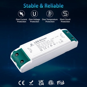 DUSKTEC Constant Voltage 5 Year Warranty 60watt <strong>50w</strong> 60w <strong>12v</strong> <strong>24v</strong> DC 24vdc 5a 5amp Output Case 2 Ports Supply Slim <strong>Led</strong> Driver for