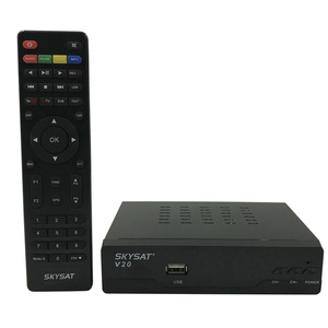 ตัวถอดรหัส CCCam ที่ดีที่สุด H.265 HEVC SKY SAT V20รองรับ LAN USB WiFi Cline Newcamd M3U Xtream IPTV Box - Product Image 6