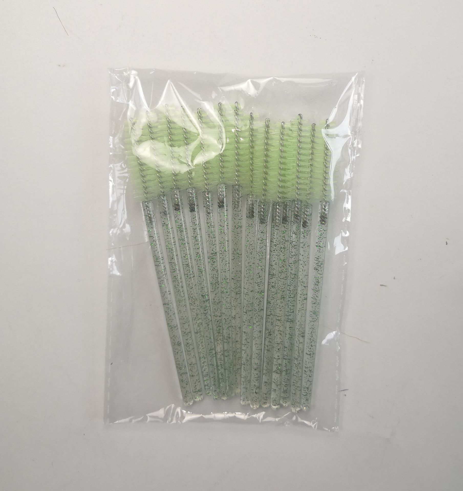 Transparent avec des oignons verts