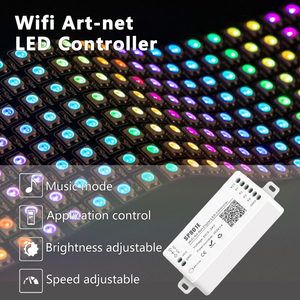 SP801E Wi-Fi, арт-чистая Магия Светодиодный контроллер светодиодной панелью Matrix модуль WS2812B WS2811 световая полоса беспроводным управлением с помощью iOS Android DC5-24V - Product Image 2