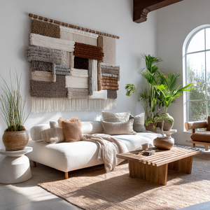 Lớn Boho Sợi Hiện Đại Tay Crochet Tùy Chỉnh Dệt Macrame Tường Treo Tấm Thảm Thiết Kế Nghệ Thuật Trang Trí Nội Thất Tường Cho Nhà Sang Trọng - Product Image 3