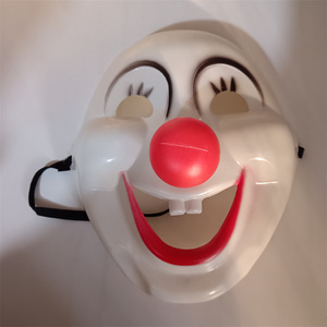 工場カスタムマスク仮面舞踏会コスプレマスクプラスチックアクティブ鼻ハロウィーンピエロマスク - Product Image 2