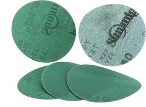 Premium Quality <strong>PSA</strong> Sun Might L312T 125mm Film Sanding <strong>Disc</strong> with Hook and Loop 5&quot; 400 600# Grit Wet and Dry100 <strong>Discs</strong> Per Box - Product Image 5