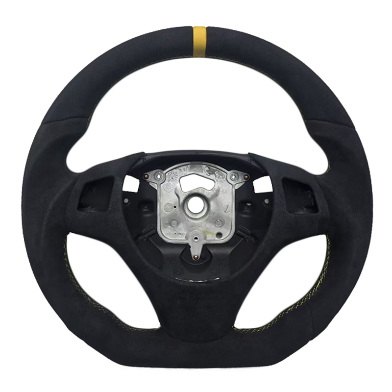m series with holes+Microsuede+Yellow Stripe Stitching