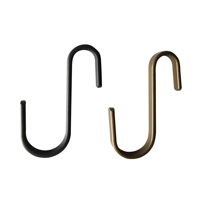 Metal Hanging S shaped hanger hook metal S hook