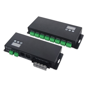 BC-824 24 canali 860w 12v 1720W 24V 3-Display digitale mostra DMX512 a tensione costante PWM Dimming segnale decodificatore DMX Driver - Product Image 1
