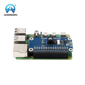 Modulo di termocamera a infrarossi lontani 80*62 pixel 45 ° campo di vista 40pin GPIO interfaccia per Raspberry Pi serie tavole cappello per fotocamera
