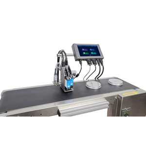 Hoch auflösender mehrsprachiger Online-Tinten strahl drucker Digitales Etikett Logo Datum Chargen nummer Tij Coding Inkjet-Druckmaschine - Product Image 1