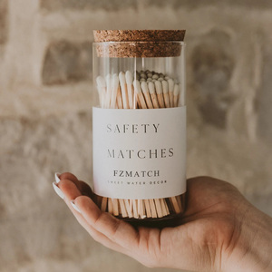 <strong>Match</strong> Wholesale Scented Candle <strong>Special</strong> Length 10cm Lengthened Ignition and Smoke Aromatherapy Ins Net Red Hair