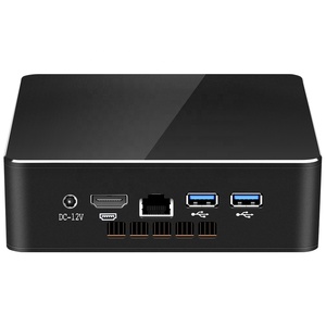 HelorPC Mini Desktop PC portatile Fanless Ce-leron Core 3205U Win10 DDR3L RAM mSATA SSD sistema Home theater piccolo Computer - Product Image 2