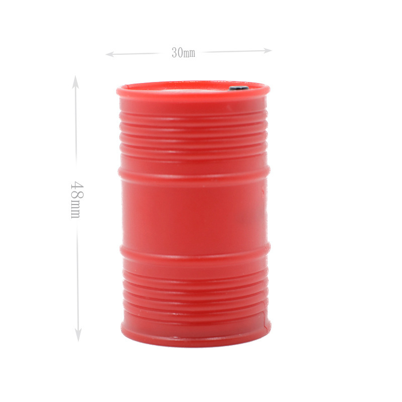 Plastic oil drum