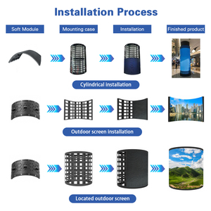 Jode P2.5 LED-Modul Indoor Soft Curved Flexible LED-Anzeige für Digital Signage und Displays LED-Modul - Product Image 5