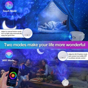 <span class=keywords><strong>2025</strong></span>最新新モデルWiFi Tuyaスマート音楽ライトスタープロジェクター3-in-1スカイムーン + スターAPPコントロールPST-SC511