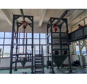 トンバッグアンロードディスチャージステーションマシンビッグバッグアンロードマシンPLC空気圧部品コンベア真空コンベアシステム - Product Image 6