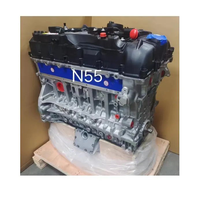 BMW N55 için Newpars otomobil parçaları n55 motor uzun blok motosiklet motoru n55 3.0l BMW serisi f12 motor