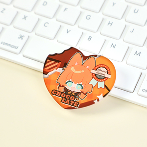 Vograce Tùy Chỉnh Bán Buôn Nhựa Quà Tặng Phim Hoạt Hình Dễ Thương Đáng Yêu Biểu Tượng Tùy Chỉnh Acrylic Điện Thoại Grip Chủ Tùy Chỉnh Acrylic Đứng - Product Image 4