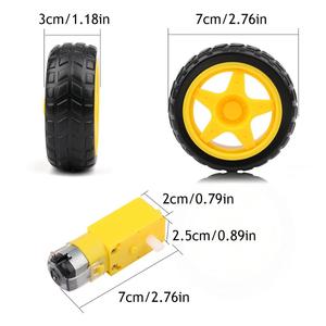 4WD Smart Robot Auto Chassis Kits TT Motor Rad drehzahl Encoder Batterie Box Smart Car Kit für Arduino DIY Smart Robot Car