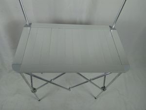 坚固的铝合金桌套装多种尺寸可用促销桌可折叠定制展示柜 - Product Image 5