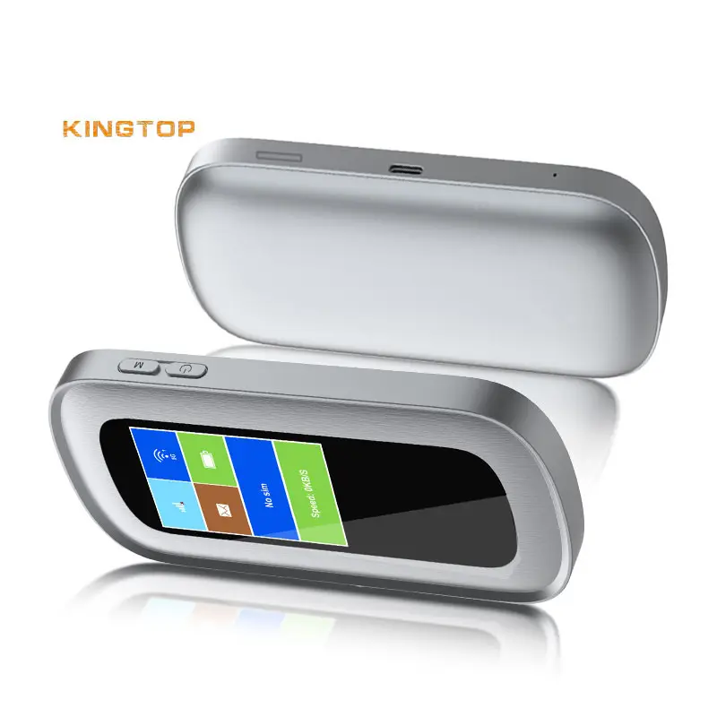 KINGTOP Personalizado 300mbps Recarregável Portátil Wifi 5g Sim Router Laptop Cartão Sim Modem Celular N78 marca