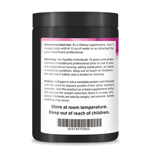 Super <strong>Collagen</strong> Peptides Powder Supplement for Skin Hair Nail Joint - Hydrolyzed <strong>Collagen</strong> - 10g per Serving - 8.67 oz Canister - Product Image 3