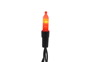 Kanlong Light String Orange <strong>LED</strong> Light Set 2 50L/10cm/<strong>30cm</strong> Outdoor with 8 Function 3AA Control