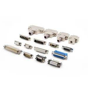 LECHUAN yüksek yoğunluklu D-SUB konnektör 44Pin dik açı tipi erkek dişi opsiyonel PCB montaj fabrika kaynağı D-SUB konnektörler - Product Image 2