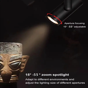 15-55 độ hiện đại Dimmable điều chỉnh theo dõi Spotlight Zoomable 15W/20W/30W/35W dẫn ánh sáng theo dõi - Product Image 4