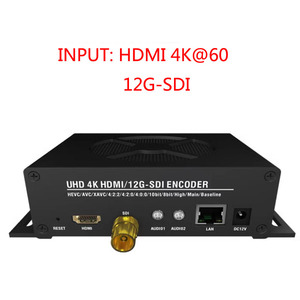 4K@60 12G-SDI Video Encoder srt rtmp Webcast USB-Flash-Laufwerk / SD-Karte NVR Aufnahme h265 Doppel-Eingang SDI Encoder - Product Image 4