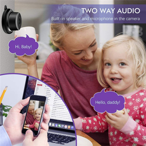 Hot Sale Two Way Audio Night Vision <strong>Mini</strong> Small Wifi Wireless <strong>IP</strong> Security <strong>720P</strong> Small CCTV <strong>Camera</strong> - Product Image 2