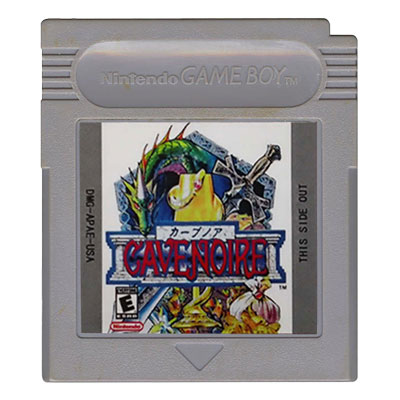Cave Noire ENGfor Gameboy Color Cartridge