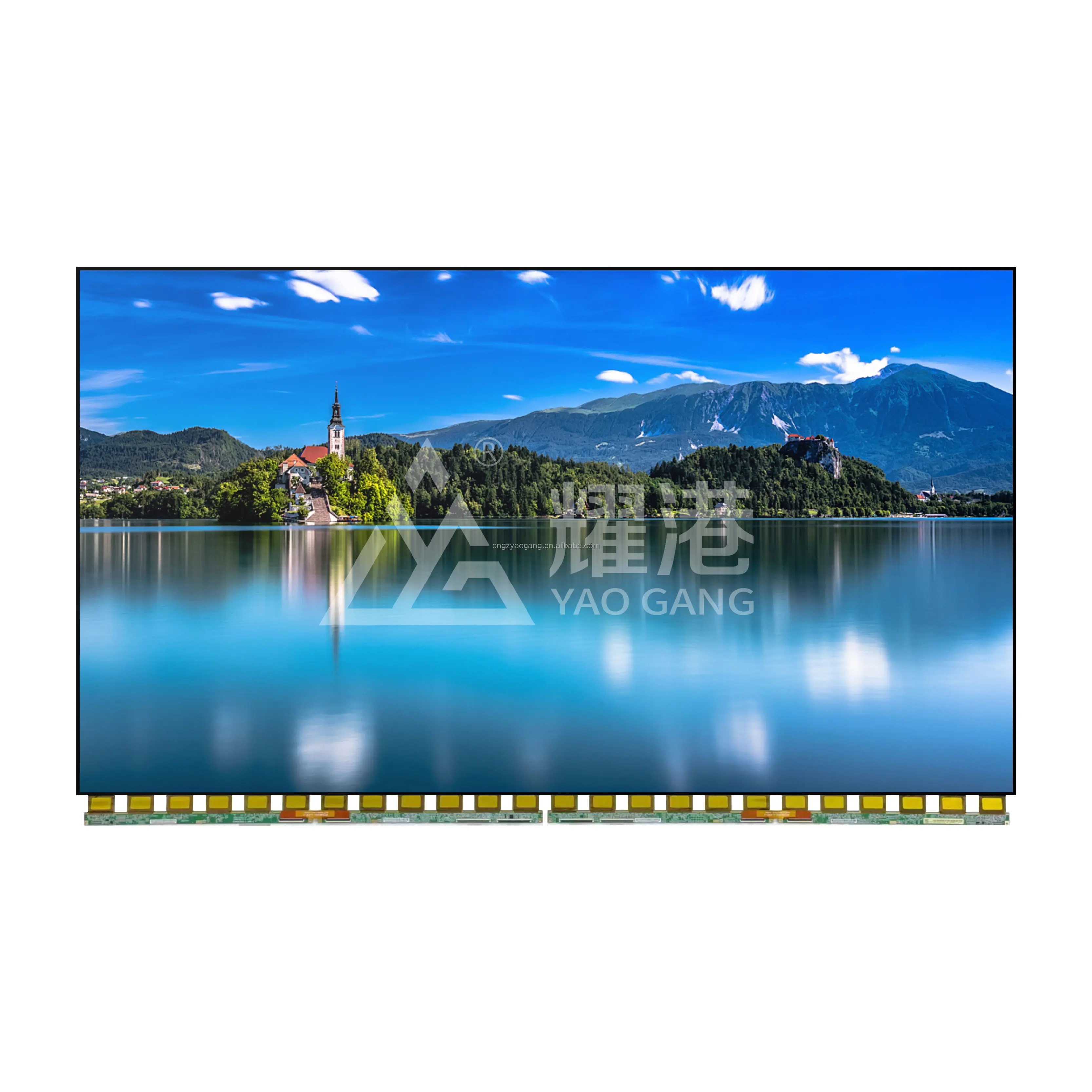 ST6451E02-1 새로운 스타일 CSOT LG BOE HKC A 급 LCD 스마트 TV 화면 디스플레이 패널 오픈 셀 TV 교체 예비 부품