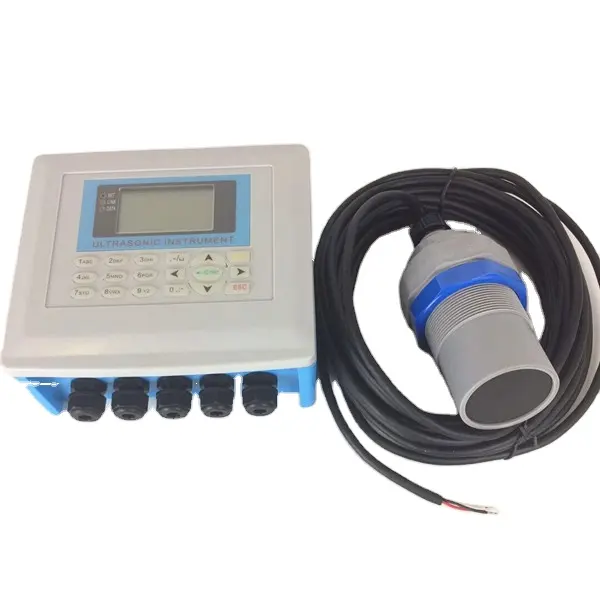 Yunyi Venta de plástico 3 pulgadas Sensor de agua contador masa líquido caudalímetro combustible canal abierto ultrasónico canal abierto medidor de flujo