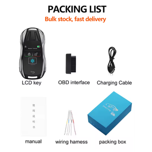 New Arrival Touch Screen LCD <strong>Smart</strong> <strong>Key</strong> for Car Modified Universal <strong>Smart</strong> Remote Car <strong>Key</strong> <strong>With</strong> OBD - Product Image 3
