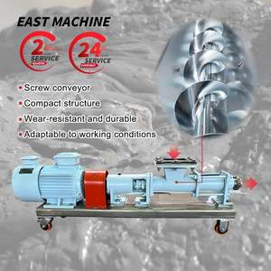 G loại vữa bơm tiến bộ khoang vít với Phễu/bùn tiến bộ khoang vít bơm 2 năm đảm bảo - Product Image 2