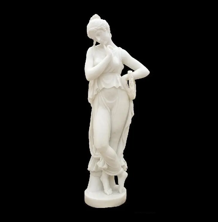 JK China Fabrik Großhandel Dame Marmor Engel-Skulptur