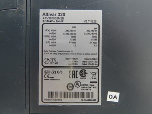 Nuovo e originale Plc ATV320U02M2B 320 VFD unità a velocità variabile 240V 1Ph 14Hp 18kw PLC Controller di programmazione - Product Image 2
