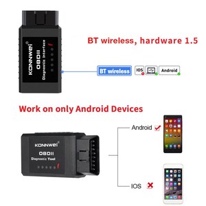 Konnwei EML327 BT3.0 OBDII Auto Code Scanner Adapter Scan Tool Fehler diagnose tester Tool KW910 - Product Image 6
