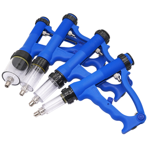 10ml Automatic Veterinary Syringes Continuous Adjustable Drenching Gun for Pig Sheep Plastic Animal Vaccine <strong>Injection</strong> - Product Image 1