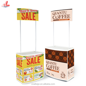 Bàn Trưng Bày Bán Hàng <span class=keywords><strong>Promotor</strong></span> Đồ Họa Tùy Chỉnh Bàn Quảng Cáo Cho Sự Kiện - Product Image 1