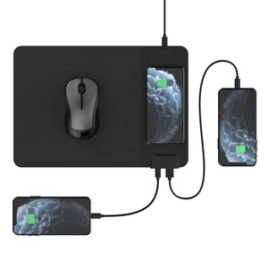 แผ่นรองเมาส์ชาร์จไร้สายพับได้,แผ่นรองเมาส์2 In 1 15W พับได้พร้อมพอร์ต USB 2A USB C 5V สำหรับโทรศัพท์มือถือแผ่นรองเมาส์ชาร์จเร็ว - Product Image 2