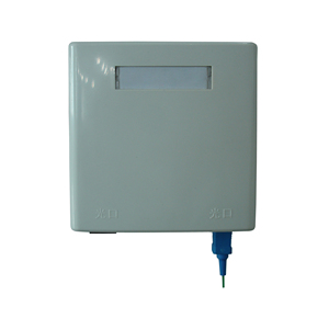 Material ABS Mini FTTH Caja de terminales Placa frontal de fibra óptica de 2 núcleos Caja de superficie de enchufe de pared óptica de tamaño 86 - Product Image 3