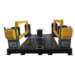 500kg Auto Welding Positioner Single-axis Head and Tailstock Positioner Work with <strong>Robot</strong> <strong>Arm</strong>