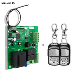 交流230V DC 12V PUJOL 433.92mhz接收器开关和PUJOL车库门遥控发射器，用于匹配使用 - Product Image 6