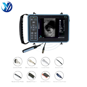 5.6 inch LED hiển thị y tế động vật Chế độ quét lồi mảng dòng mảng lồi đầu dò siêu âm thú y hệ thống chẩn đoán - Product Image 3