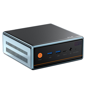 Peladn <strong>AMD</strong> Ryzen 7 5700U/5500U <strong>Processor</strong> Wifi 6.0 BT5.2 Gaming Mini PC <strong>DDR4</strong> 16GB 1TB SSD 2 Lan Mini PC for Windows 11 Pro/Linux - Product Image 1