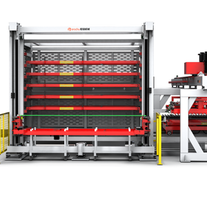 <strong>Automatic</strong> Storage System with Metal Plate Gantry <strong>Loading</strong> <strong>Unloading</strong> Robot Used in Steel and Cabinets Production Line - Product Image 6