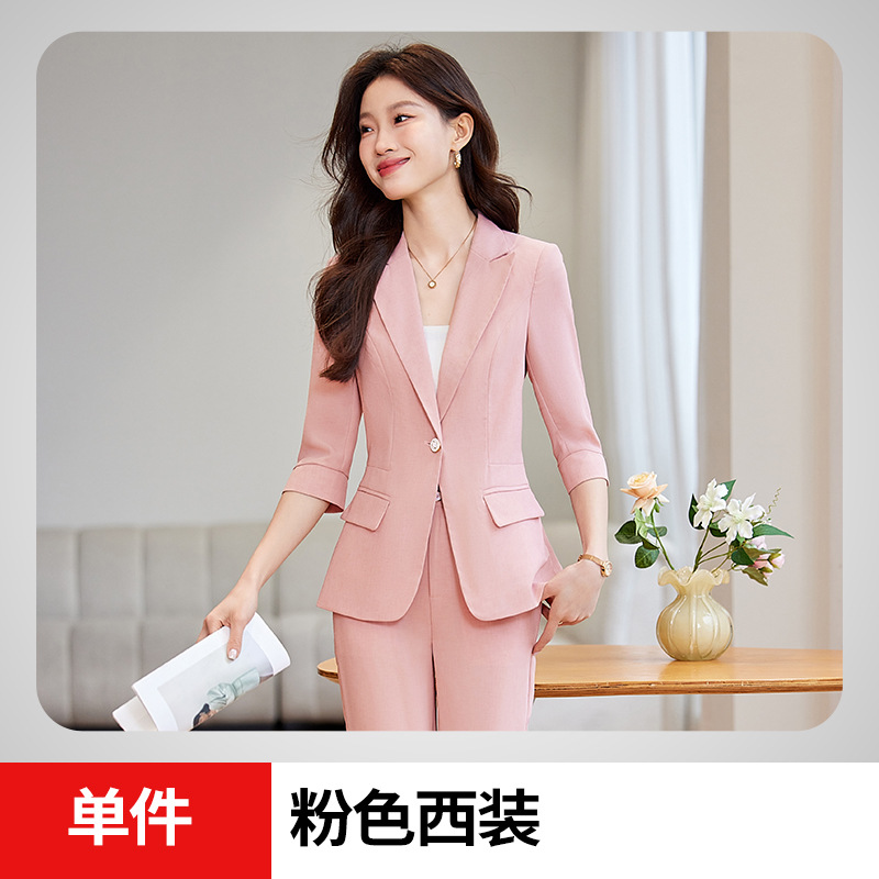 pink suit